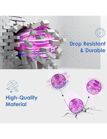 Bola Voladora RGB HONBQYCC TSM006 Juguete Flotante 8.89cm