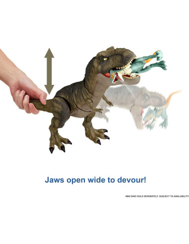 Figura de Acción Mattel T. Rex Jurassic World 53 cm