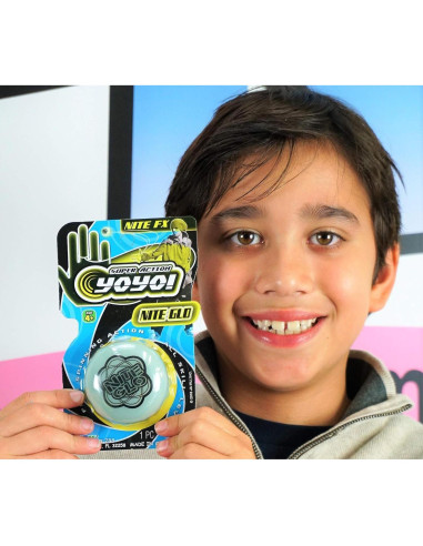 Yo-Yo Brillante en la Oscuridad JA-RU Paquete de 8 Unidades