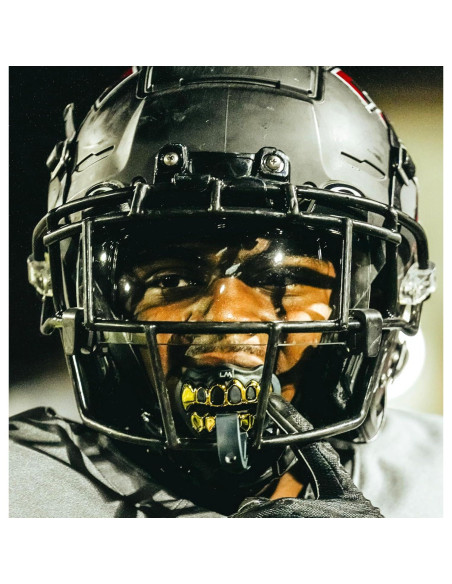 Protector Bucal Loudmouth 3D Grillz Cromo Negro/Dorado Protector Bucal Loudmouth 3D Grillz Cromo Negro/Dorado