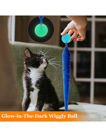 Pelotas Saltarinas Mixtas SHENGSEN para Gatos - 5 Piezas