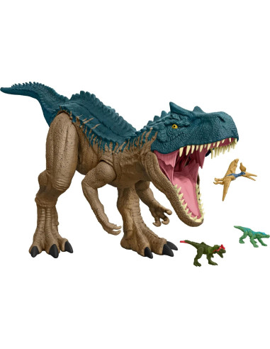 Figura de Acción Dinosaurio Allosaurus Super Colosal Mattel 100cm