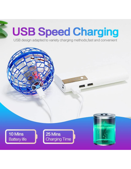 Bola Voladora LED SUMMERLANGUAGE 2024 - Juguete 360