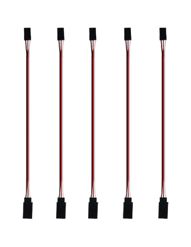 Cable de extensión de servo 3 pines Nvwadayu 20 cm 5 piezas