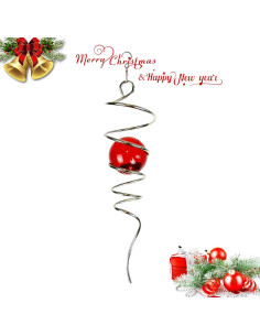 FONMY Bola de Observación Espiral Acero Inoxidable 33 cm 2