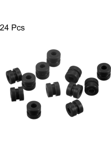 Bolas de Caucho Antivibración MECCANIXITY M2x4mm Paquete 12