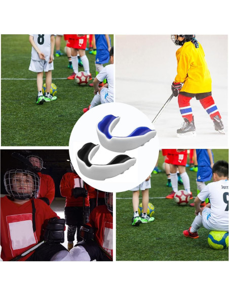 Protector Bucal Deportivo Infantil Ceonam 2 Pcs con Estuche
