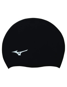 Gorro de Natación de Silicona Mizuno Unisex Negro