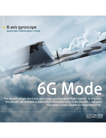 GoolRC WLtoys XKS A180 Avión RC 2.4GHz 3 Baterías RTF