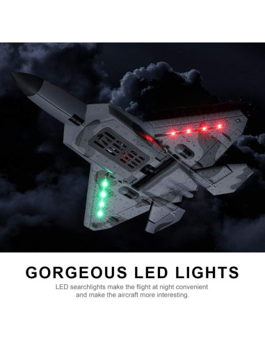 GoolRC WLtoys XKS A180 Avión RC 2.4GHz 3 Baterías RTF