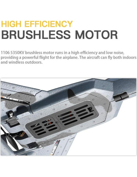 GoolRC WLtoys XKS A180 Avión RC 2.4GHz 3 Baterías RTF