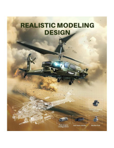 Helicóptero RC SYMA S51H con Mantenimiento de Altitud 2