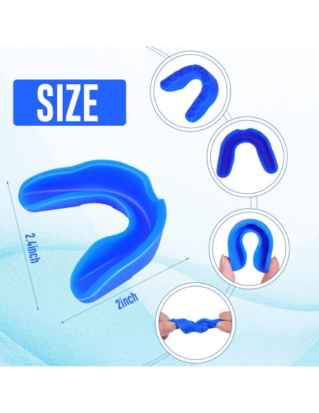 10 Protectores Bucales Deportivos Ytaolis para Niños Multicolor