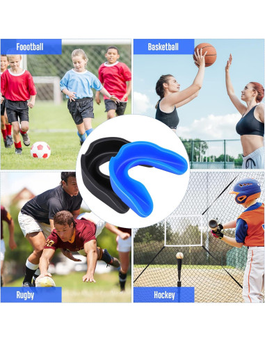 10 Protectores Bucales Deportivos Ytaolis para Niños Multicolor