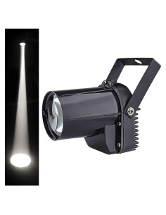 Luz de Discoteca LED Jinda Audio 3W Esférica Blanca