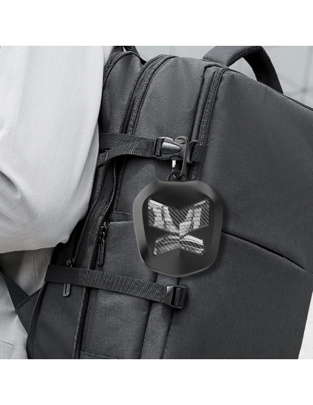 Funda para Protectores Bucales ARGOMAX Negra Fibra de Carbono