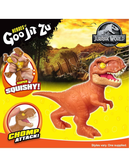 Héroes Estirables Goo Jit Zu T. Rex 17.3 cm Jurassic World
