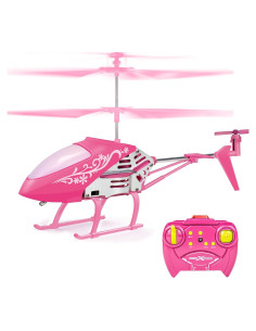 Helicóptero RC Bloolilies Rosado 2.4GHz para Niños 8+
