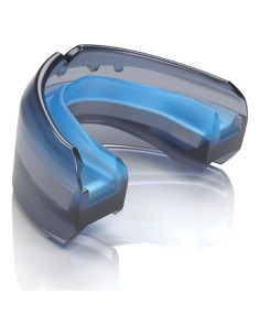 Guardia Bucal Shock Doctor Doble para Brackets - Adulto Negro