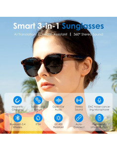 Gafas de sol inteligentes GetD con traducción AI y Bluetooth 2