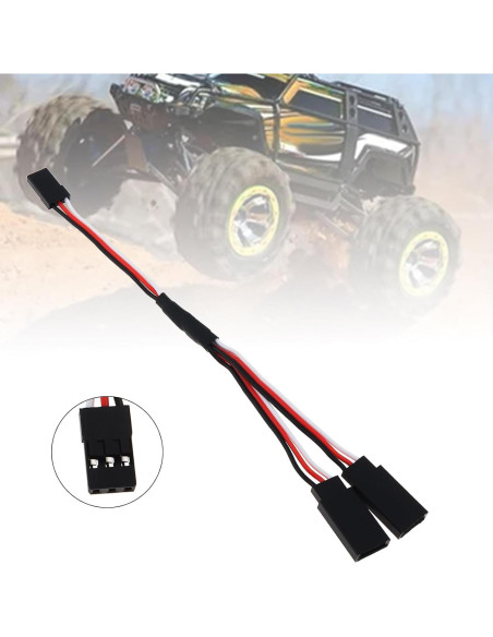 6 Piezas Conector JST Macho a 2 Hembras 15 cm DiGiYes