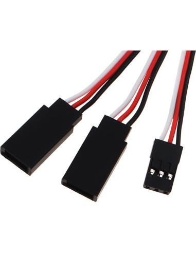 6 Piezas Conector JST Macho a 2 Hembras 15 cm DiGiYes