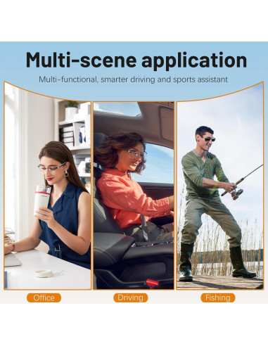 Gafas Inteligentes QJF-GS06 Fotocromáticas Bluetooth Unisex