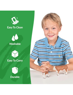 Figuritas de Granja Big Country Vaca y Ternero Hereford 2