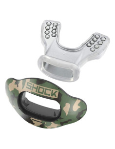 Protector Bucal Intercambiable Shock Doctor Camo para Fútbol