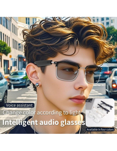 Gafas de Audio Bluetooth M9 Pro Polarizadas UV400