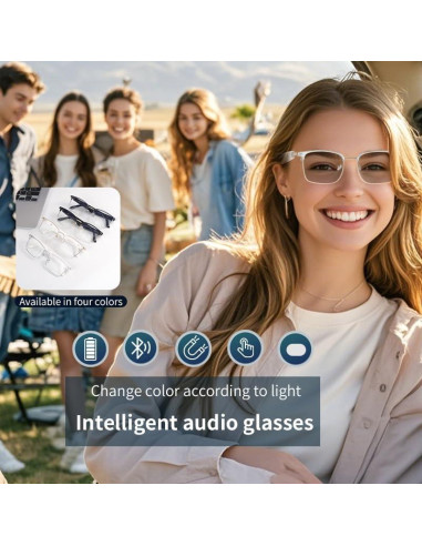 Gafas de Audio Bluetooth M9 Pro Polarizadas UV400
