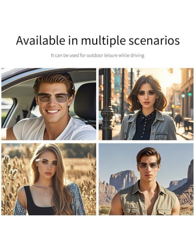 Gafas de Audio Bluetooth M9 Pro Polarizadas UV400