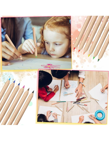 Set de Dibujo Mini Sinload 72 Lápices de Color Multicolor