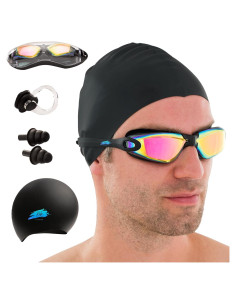 Set de Gafas de Natación Kala Fashion 5 en 1 Antivaho UV