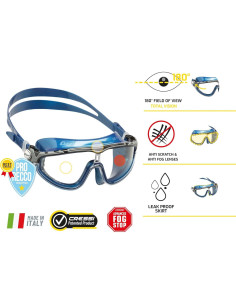 Máscara de Natación Cressi Skylight Silicona Anti-UV 15x3.8cm 2