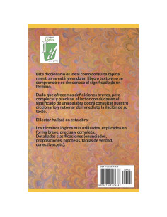 DICCIONARIO BÁSICO DE LÓGICA (DICCIONARIOS BÁSICOS POR DISCIPLINA) (Spanish Edition) 2