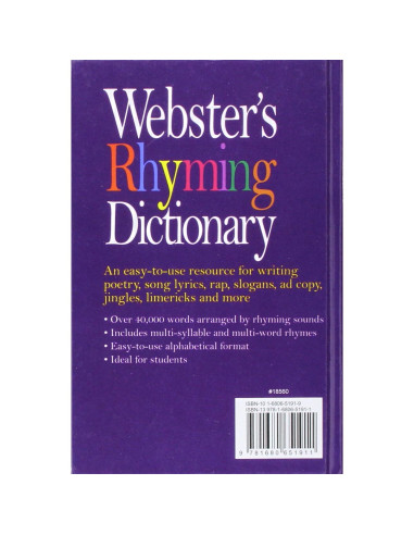 Webster's Rhyming Dictionary