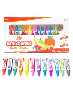 Crayones de Baño Tub Works 12 Piezas Aromatizados