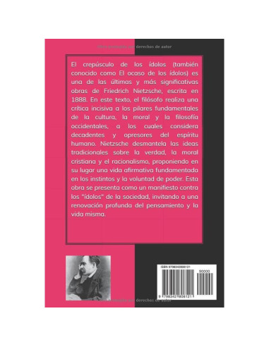 El ocaso de los ídolos: O Cómo se filosofa a martillazos (Spanish Edition)