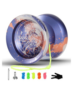 Yoyo Profesional JOLESHARE T3 Metálico + 5 Cuerdas + Guante