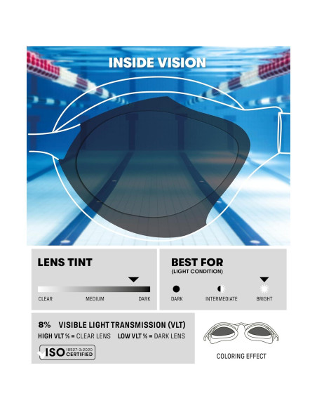 Gafas de Natación ARENA Air-Speed Unisex Anti-Niebla