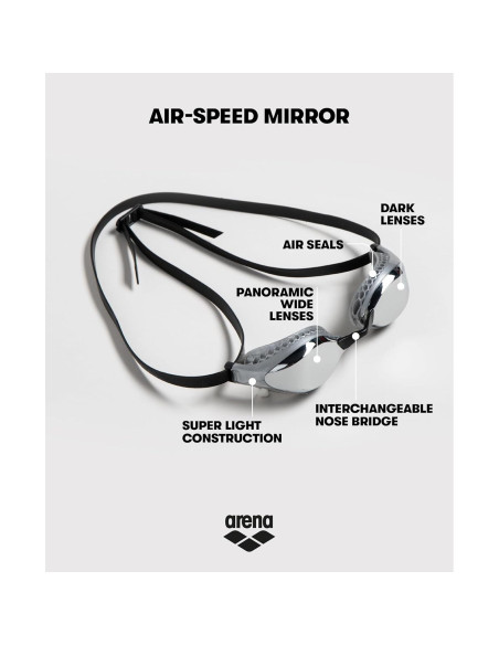Gafas de Natación ARENA Air-Speed Unisex Anti-Niebla