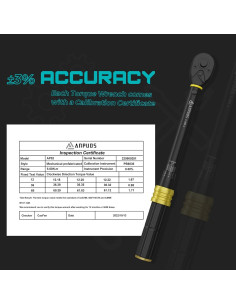 Llave de Torque ANPUDS 5-60 Nm Trinquete Manual 2