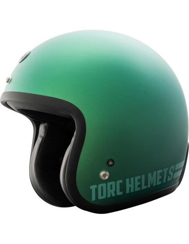 Casco TORC T50C Abierto 3/4 para Motocicleta Teal