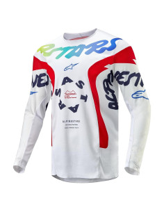 Jersey Racer Alpinestars Hana Blanco Multicolor Pequeño