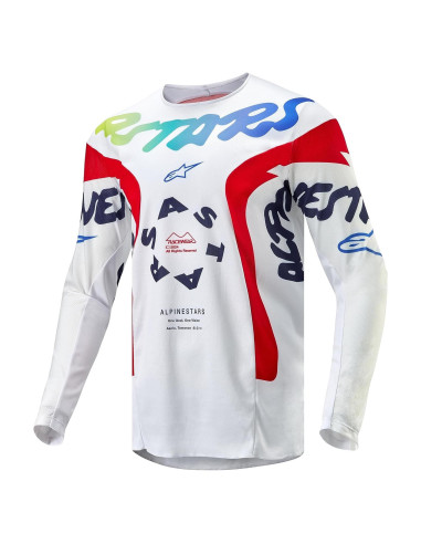 Jersey Racer Alpinestars Hana Blanco Multicolor Pequeño