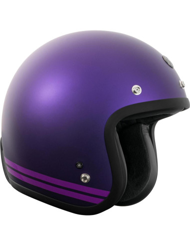 Casco TORC T50 Abierto 3/4 Motocicleta Púrpura Iridiscente