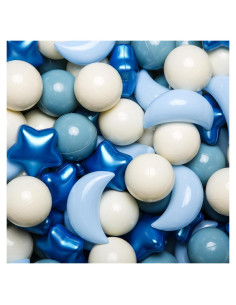 Bolas de Piscina GOGOSO 100PCS Estrellas y Lunas