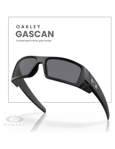 Gafas de sol Oakley Gascan para hombres + Correa + Kit iWear