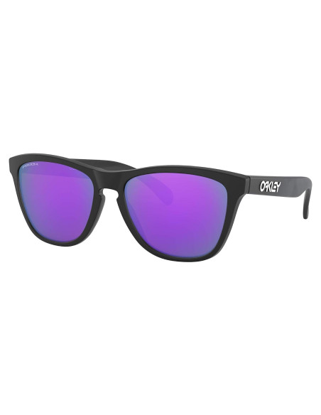 Gafas de sol Oakley Frogskins 55mm Negro Mate Prizm Violeta